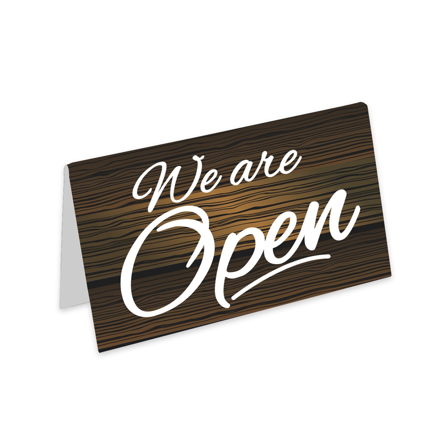 Custom Full Color Table Tent Sign, 1-1/2 x 3