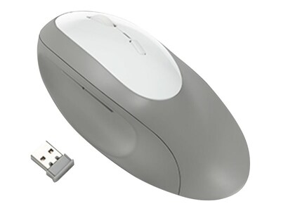 Kensington Pro Fit Ergo K75405WW Wireless Optical Mouse, Gray