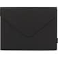 Smead Soft Touch Expanding Wallet, Snap Closure, Letter Size, Black (70920)