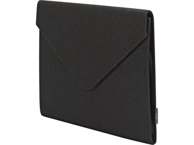 Smead Soft Touch Expanding Wallet, Snap Closure, Letter Size, Black (70920)