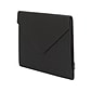 Smead Soft Touch Expanding Wallet, Snap Closure, Letter Size, Black (70920)