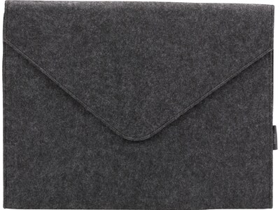 Smead Soft Touch Expanding Wallet, Snap Closure, Letter Size, Gray (70921)