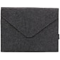 Smead Soft Touch Expanding Wallet, Snap Closure, Letter Size, Gray (70921)