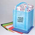 Custom Silver Tone Colossal Grocery Tote, (QL48633)