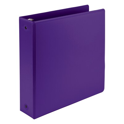 Samsill Biobased Standard 2 3-Ring View Binders, Purple (17368)