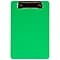 JAM Paper Plastic Clipboard, Memo Size, Green (331CPMGR)