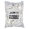 JAM Paper Colored Rubber Bands, #107, 50/Pack (333107RBWH)
