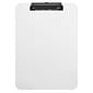JAM Paper Plastic Clipboards, Clear, 12/Pack (340928126A)