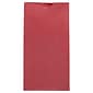 JAM Paper Kraft Lunch Bags, Medium, 9.75" x 5" x 3", Red, Bulk 500 Bags/Box (691KRREB)