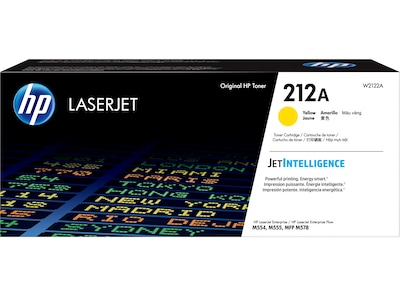HP 212A Yellow Standard Yield Toner Cartridge (W2122A)