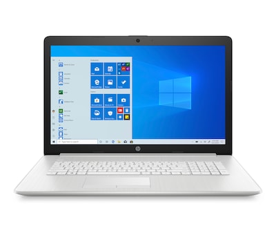 HP 17-by3063st 17.3 Notebook, Intel i3, 8GB Memory, 128GB SSD + 1TB Hard Drive, Windows 10, Silver