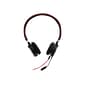 Jabra Evolve 40 MS Stereo Headset, Over-the-Head, Black (6399-823-109)