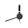 Jabra Evolve 40 MS Stereo Headset, Over-the-Head, Black (6399-823-109)