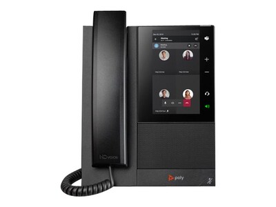 Poly CCX 500 VOIP Phone, Black (2200-49720-019)