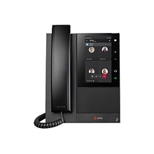 Poly CCX 500 VOIP Phone, Black (2200-49720-019)