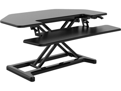 Flexispot AlcoveRiser 36 Adjustable Desk Converter, Black (M7C)