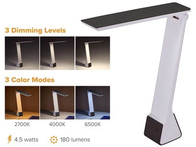 Bostitch LED Desk Lamp, Black (KTVLED1810-BLACK)