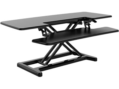 Flexispot AlcoveRiser 42 Adjustable Desk Converter, Black (M7L)
