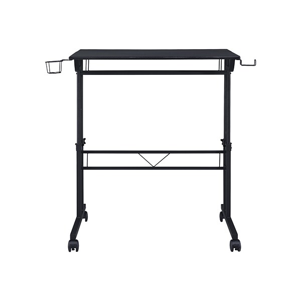 Techni Mobili 36 Mobile Desk, Black (RTA-3800SU-BK)