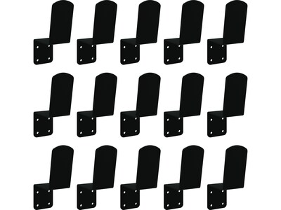 HON 7.5 x 4.5 Black Door Pull, 15/Pack (HHC-ARMPULL5.P6P)