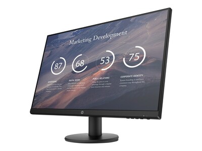 HP P27v G4 27" LED Monitor, Black (9TT20A6#ABA)