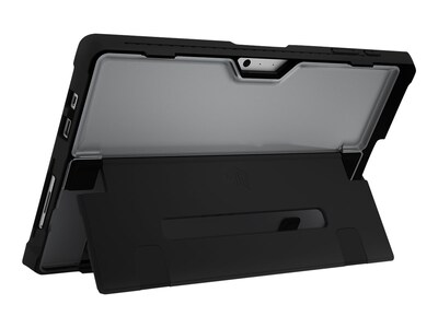 STM dux STM-222-260L-01 Polycarbonate Cover for Microsoft Surface Pro, 2.6"H x 8.23"W x 0.83"D, Black/Transparent