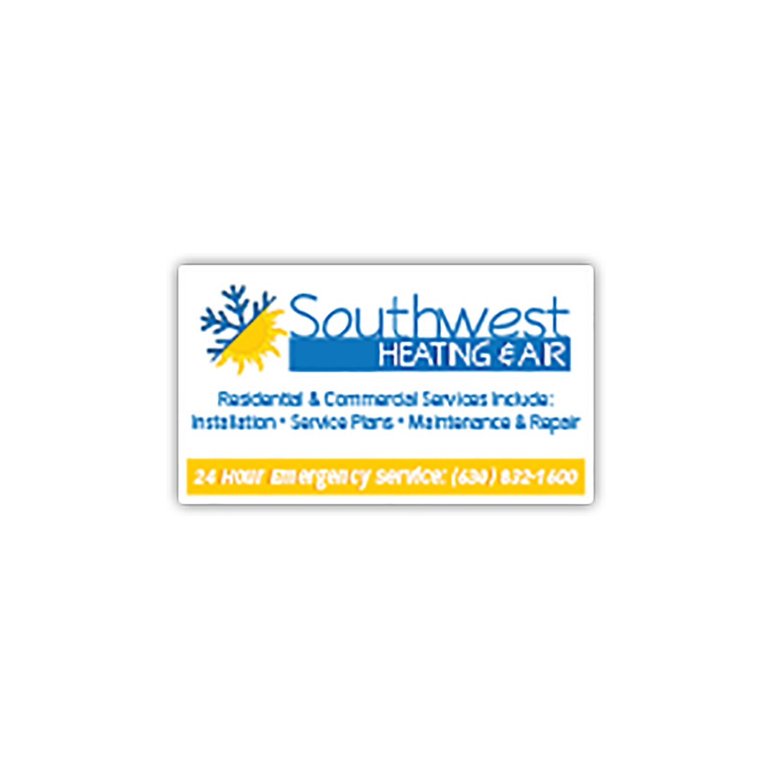Custom Print Outdoor Label, 1 x 2 Rectangle, 1-Sided Full Color, 250 Labels/Roll