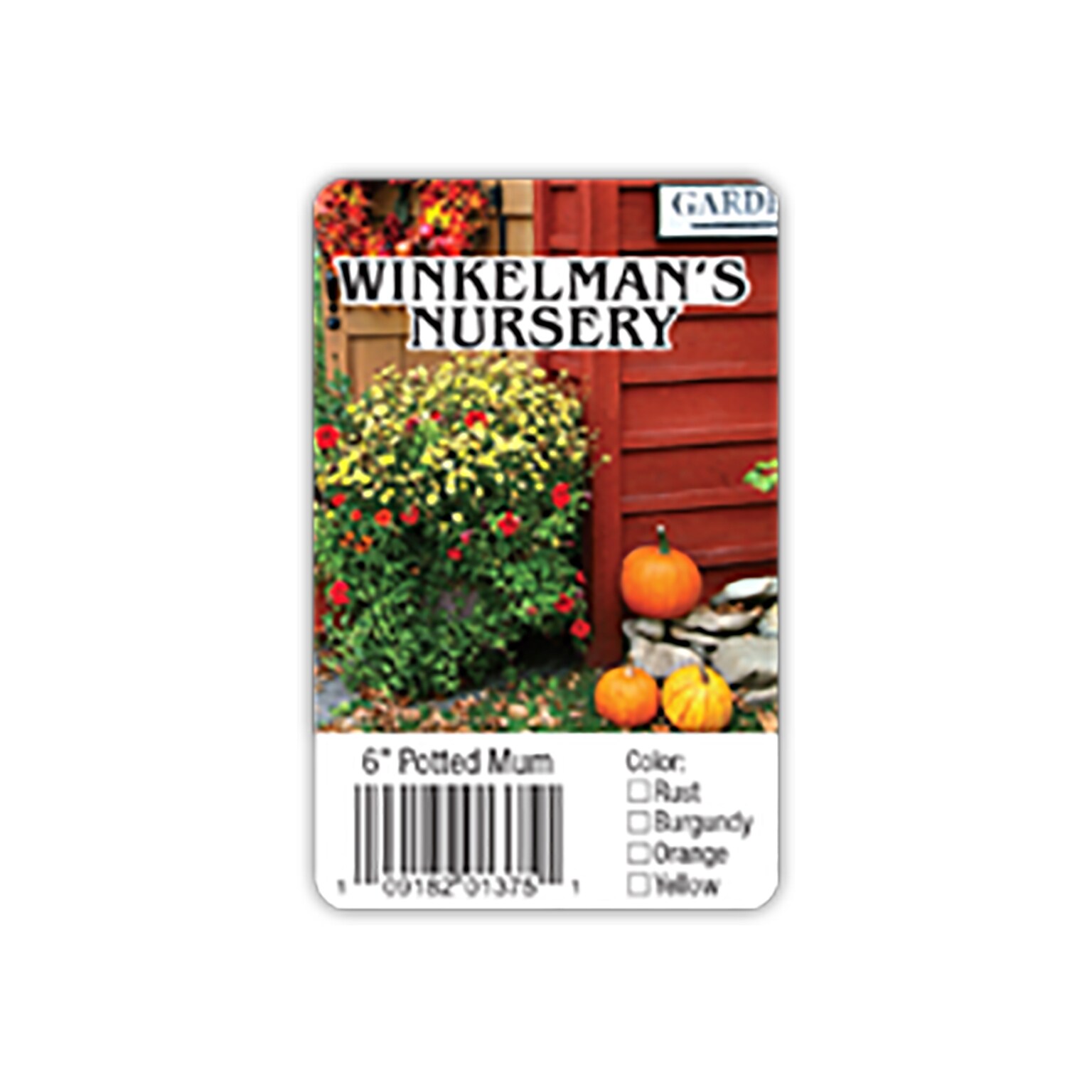 Custom Print Advertising Label, 1-3/4 x 2-3/4 Rectangle, 1-Sided Full Color, 250 Labels/Roll