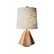 Adesso Grayson 3-Way CFL Table Lamp, Natural Birch Wood/Cream (1508-12)