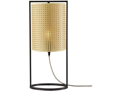 Adesso Fern Incandescent Table Lamp, Antique Bronze/Beige (3359-26)