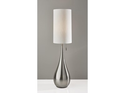 Adesso Christina Table Lamp, Brushed Steel (1536-22)