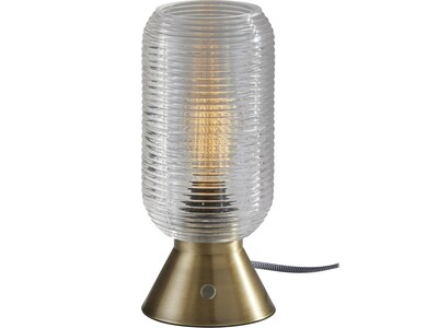 Adesso Isaac Incandescent Table Lamp, Antique Brass (3418-21)