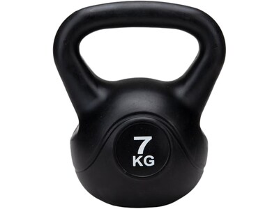 Mind Reader 15.4 lbs. Kettlebell, Black (KBELL7KG-BLK)