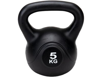 Mind Reader 11 lbs. Kettlebell, Black (KBELL5KG-BLK)