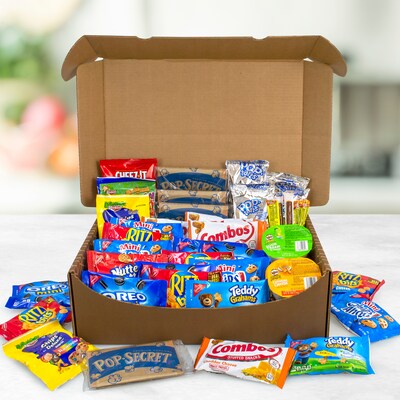 Snack Box Pros Dorm Room Survival Snack Box - Assorted Sweet and