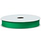 JAM Paper Grosgrain Ribbon, 5/8 Inch Wide x 25 Yards, Green (7896739)