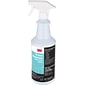 3M TB Quat Disinfectant Ready-To-Use Cleaner, Lemon, 32 oz., 12/Carton (7100034339)