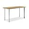 HON Coze 48W Desk, Natural Recon and Silver (HONRPL2448N1P6)