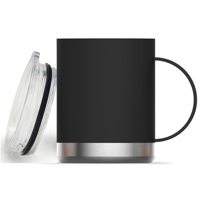 ASOBU The Fabulous Stainless Steel Coffee Mug, 13 oz., Black (NA-SM30BK)
