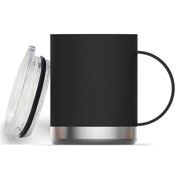 ASOBU The Fabulous Stainless Steel Coffee Mug, 13 oz., Black (NA-SM30BK)