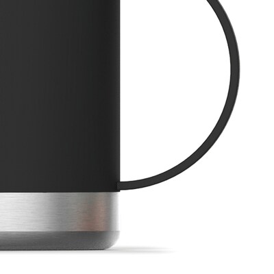 ASOBU The Fabulous Stainless Steel Coffee Mug, 13 oz., Black (NA-SM30BK)