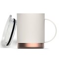 ASOBU The Fabulous Stainless Steel Coffee Mug, 13 oz., White (NA-SM30W)