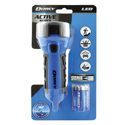 Dorcy 6.5" 55-Lumen Floating Flashlight, Blue (41-2514)