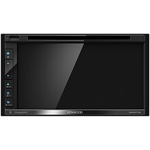 KENWOOD DNX577S 6.8 in. Double-DIN Navigation DVD Receiver w/BT, Wi-Fi, Android Auto, Apple CarPlay,