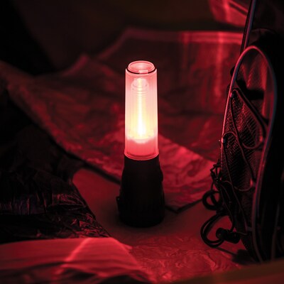 Life+Gear 7.8" 200-Lumen Floating Flashlight and Lantern, Red (41-3744)