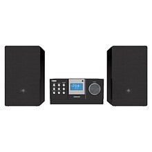 Naxa CD Microsystem with Bluetooth, Black (NS-443)