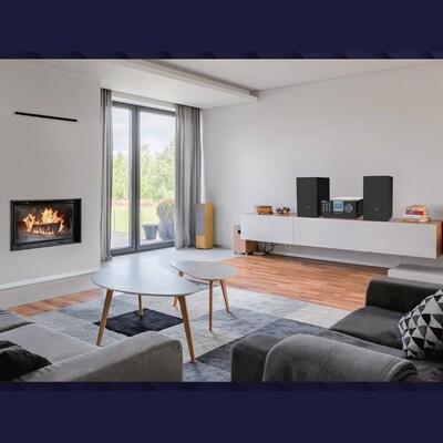 Naxa CD Microsystem with Bluetooth, Black (NS-443)