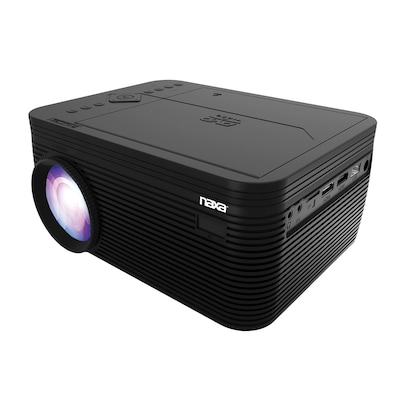 Naxa NVP-2500 150-Inch Home Theater 720p LCD Projector with Built-in DVD Player and Bluetooth, Black