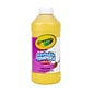 Crayola Artista II Washable Tempera Paint, Yellow, 16 oz. (54-3115-034)