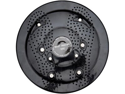 Mind Reader Black Waist Twister Body Shaping Board, 9.75Dia (TWDISC-BLK)